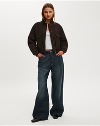 Cotton On - Clover Funnel Neck Bomber