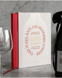 Printworks - Printworks Wine Tasting Journal-Beige Red