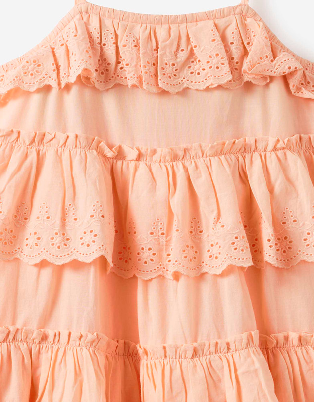 Cotton On Kids - Sleeveless Broderie Dress