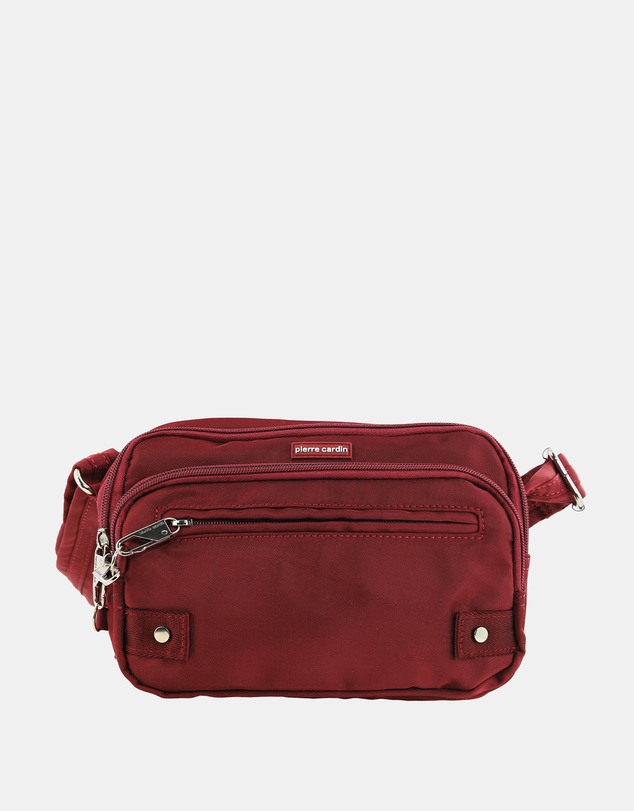 Pierre Cardin - Pierre Cardin Nylon Anti-Theft Cross Body Bag