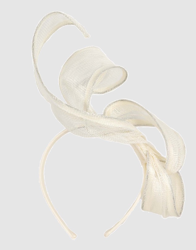 Max Alexander - Sculptured Sinamay Fascinator Headband