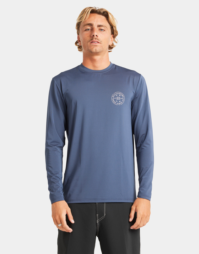 Billabong - Mens Big Wave Daz Long Sleeve Rash Vest