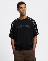 Worship - Frequency Panel Oversize Raglan Tee