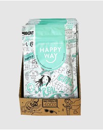 Happy Way - Cacao Mint Hemp Vegan Protein Powder 6 Sample Packs