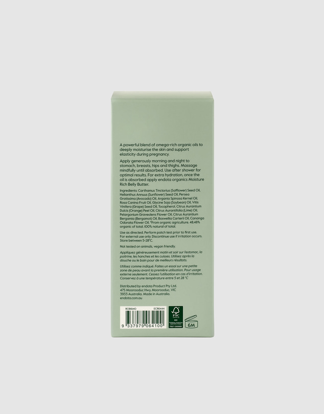 Endota - Organics Mother & Baby - Hydrating Belly Oil