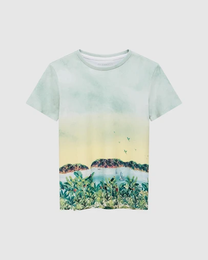 GUESS - Scenic Graphic Short Sleeve T-Shirt