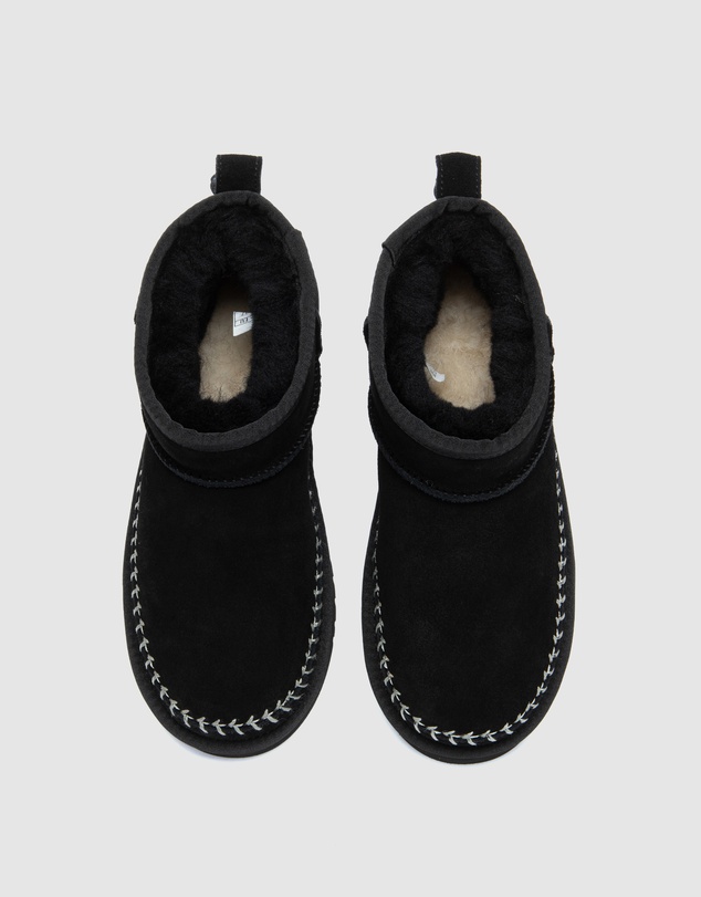 EVERAU - Australian Shepherd Ugg Mini Canlia Cow Suede Upper UGG Boots