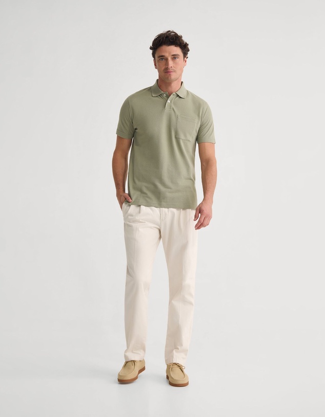 Oxford - Theo Organic Cotton Pique Polo