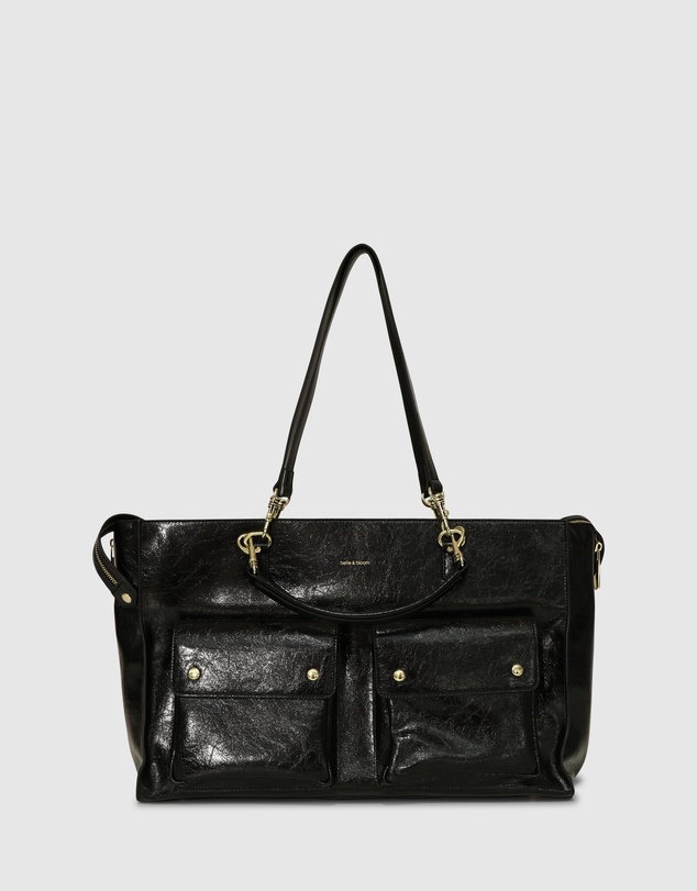 Belle & Bloom - Reflections Shoulder Bag - Black