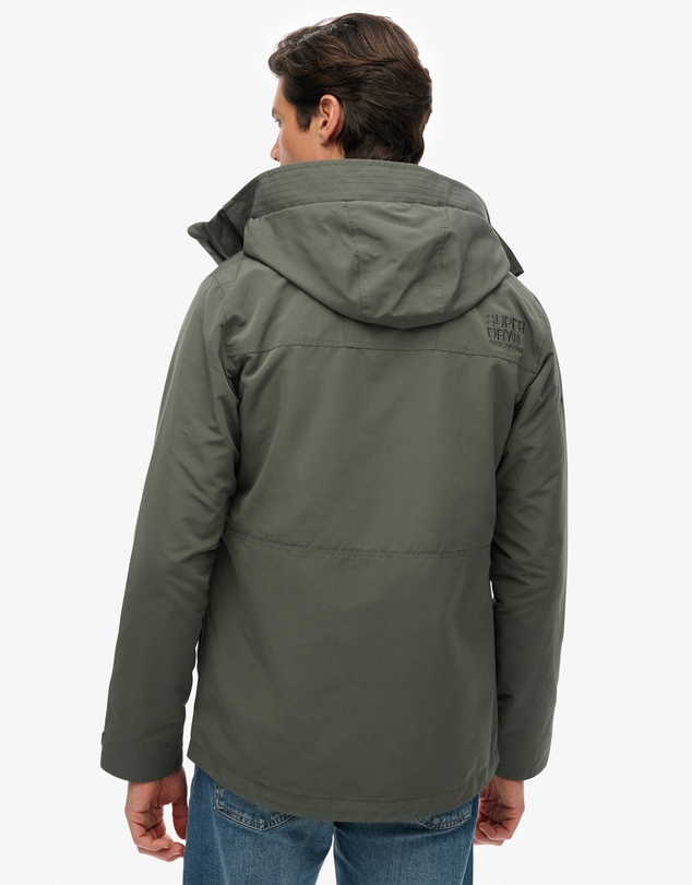 Superdry - Slim Fit Hood Ultimate Embroidered Windbreaker