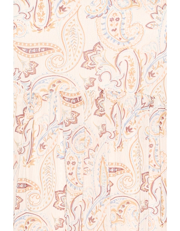 Petal & Pup - Micaela Long Sleeve Mini Dress - Paisley