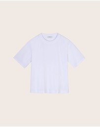 IDA+S - Sylvia Silky White T-shirt