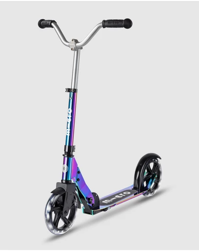 Micro Scooters - Micro Cruiser Neochrome LED - 2 wheel folding kids Scooter