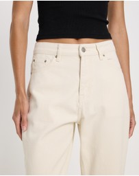 Minima Esenciales - High Rise Straight Leg Jeans