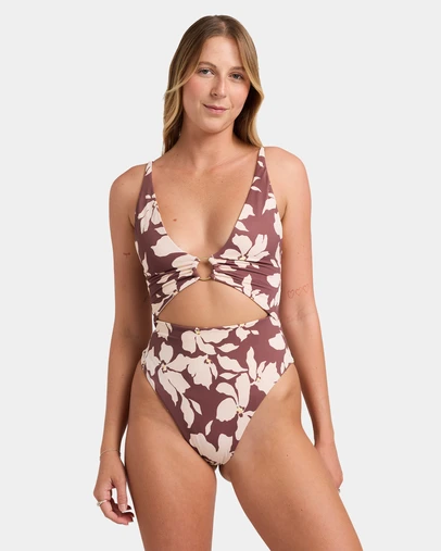 RVCA - Womens Something Else One Piece Swimsuit