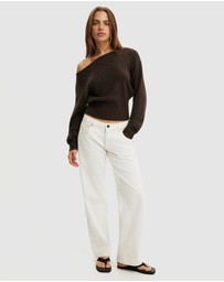 Cotton On - Softest Luxe Off Shoulder Knit