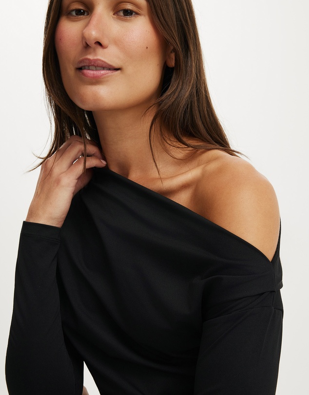 Cotton On - Georgie Off Shoulder Long Sleeve