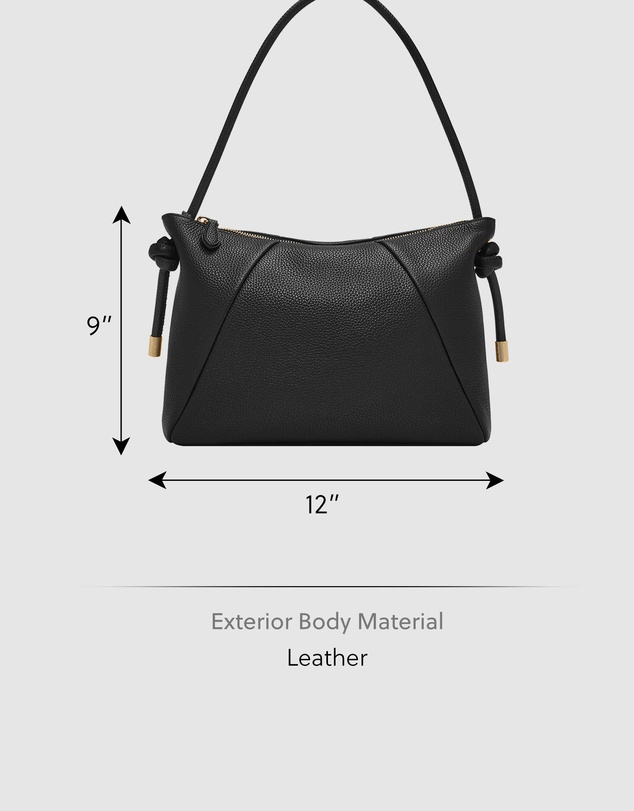 Fossil - Willa Black Shoulder Bag