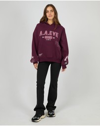 All About Eve - Empower Box Hoodie Wine