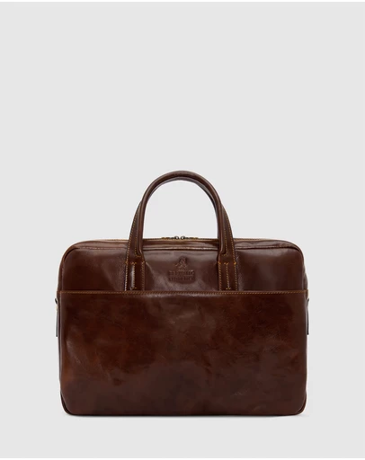 Republic of Florence - The Tokyo Brown Briefcase