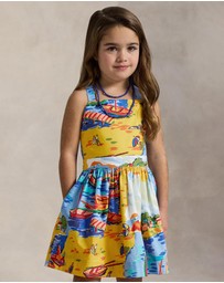 Polo Ralph Lauren - Riviera-Print Cotton Dress - Kids