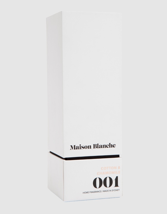Maison Blanche - 001 Cotton & Chamomile - Reed Diffuser