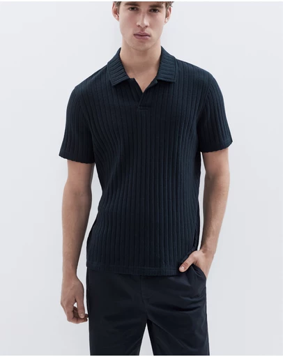 UNISON - Rib Stitch Polo