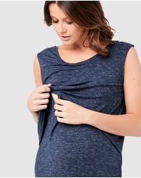 Ripe Maternity - Swing Back Maxi Nursing Dress