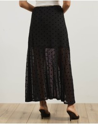 Atmos&Here - Aria Polka Dot Sheer Skirt