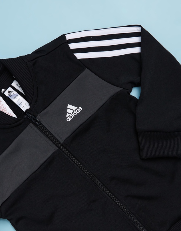 adidas Performance - Essentials 3-Stripes Shiny Track Suit - Kids