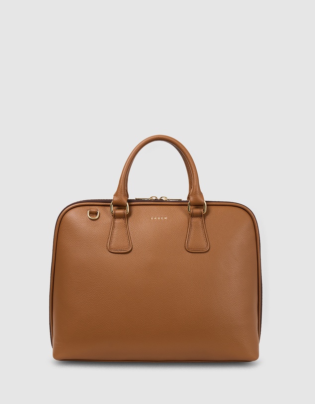 SABEN - Parker Briefcase Toffee