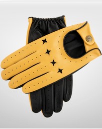DENTS - The Suited Racer Touch Screen Genuine Leather Driving Gloves