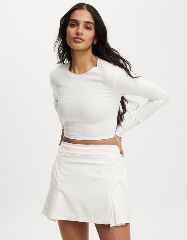Cotton On Body Active - Open Tie Back LS Tee