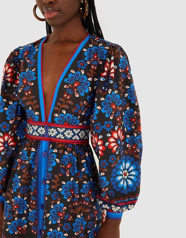 Farm Rio - Latina Scarf Mini Dress