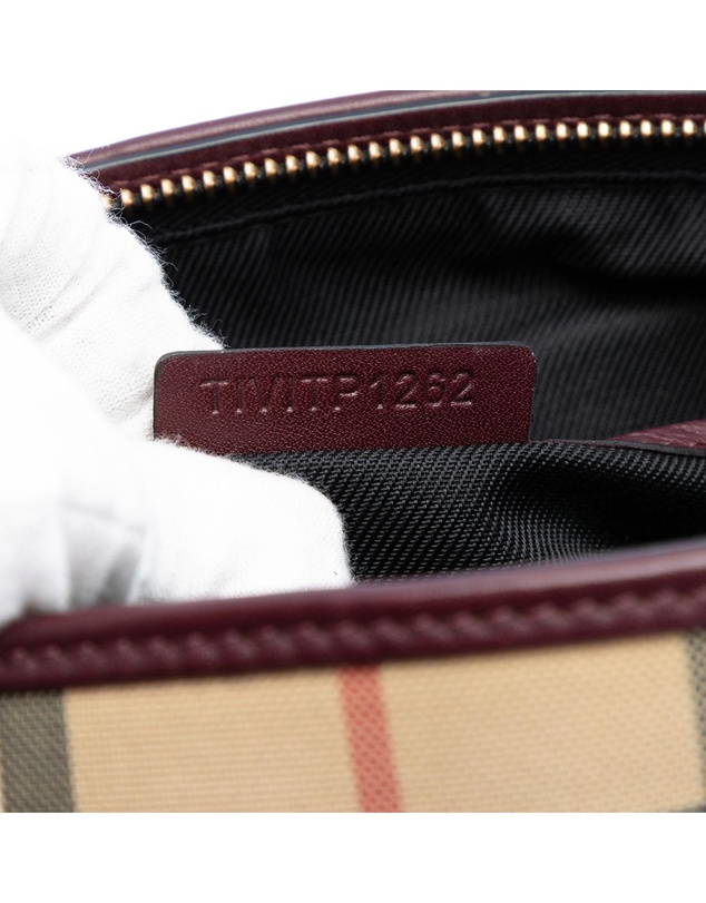 Pre-Loved by Azura Reborn - Pre-Loved Haymarket Check Coated Canvas Chichester Crossbody