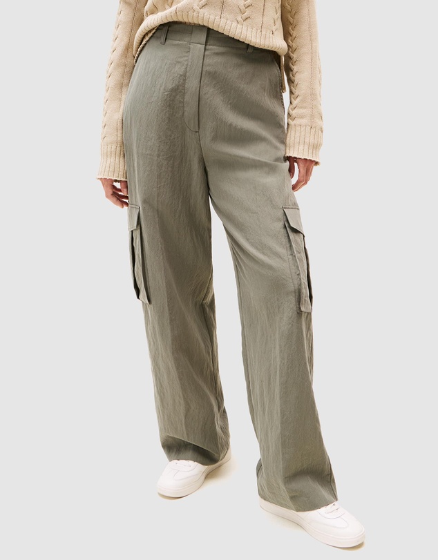 Tommy Hilfiger - Fluid Utility Loose Straight Pants