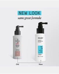 Nioxin - Nioxin System 3 Scalp + Hair Thickening Treatment- Serum For Damaged Hair With Light Thinning, 100ml