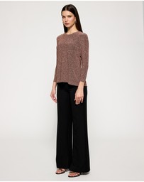 Lindsay Nicholas New York - Disco Glitter Top
