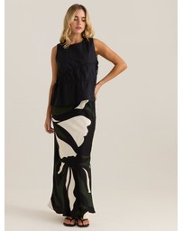 Sass - Tarni Satin Slip Skirt