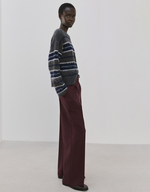 M.N.G - Belt Straight-Fit Trousers