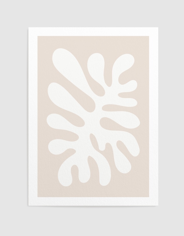 Olive et Oriel - Organic Shapes I Art Print
