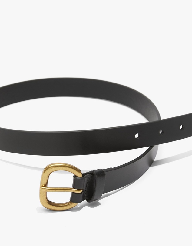 Country Road - Skinny Solid Buckle Belt