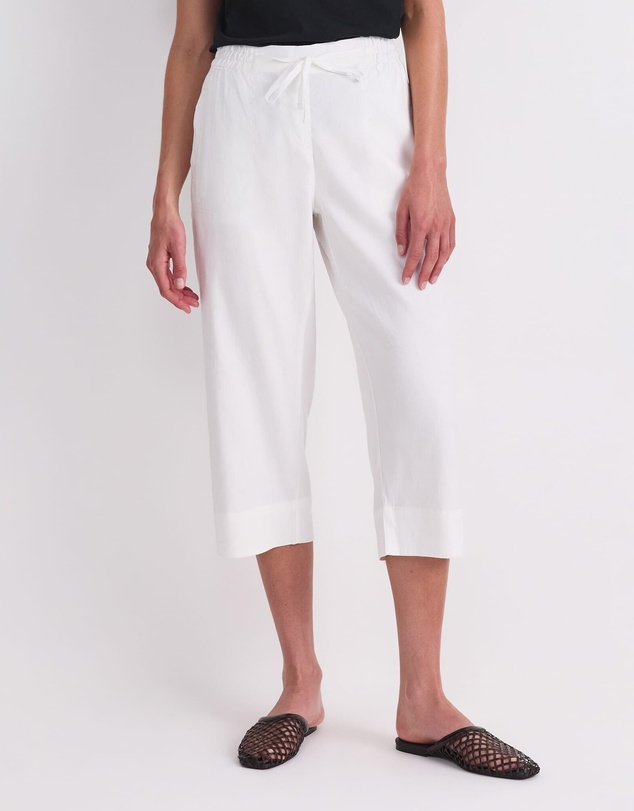 Sportscraft - Rosa Crop Linen Pant