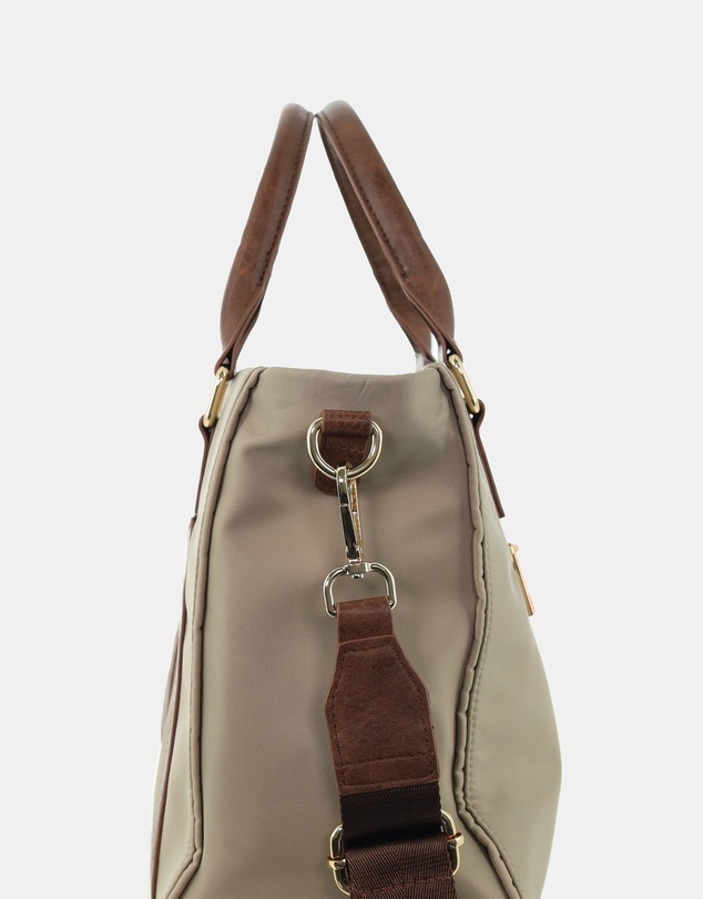 Pierre Cardin - Pierre Cardin RFID Lightweight Nylon Mini Tote with Crossbody