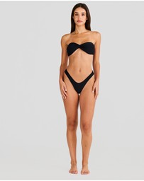 Vacay Swimwear - Positano Top Black