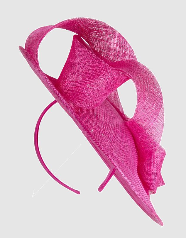 Max Alexander - Fuchsia Plate Racing Fascinator