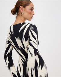 Third Form - Drifter LS Midi Dress