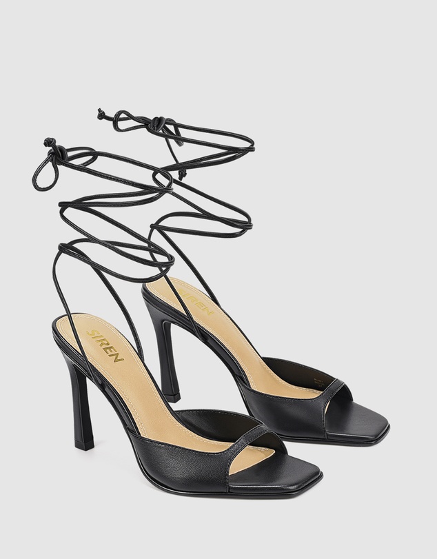 Siren - Ruby Heeled Sandals
