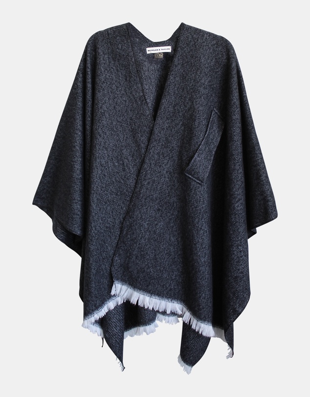 Morgan & Taylor - Concetta Poncho in Black