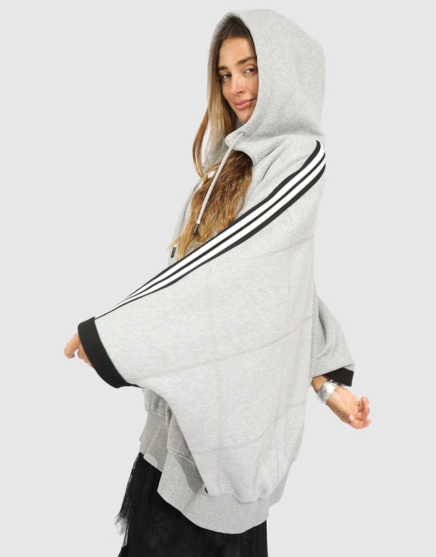 Belle & Bloom - Living by the Ocean Oversized Striped Hoodie